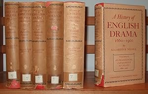 A History of English Drama 1660-1900