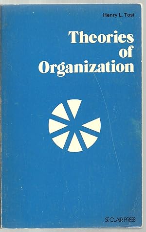 Immagine del venditore per Theories of Organization venduto da Sabra Books