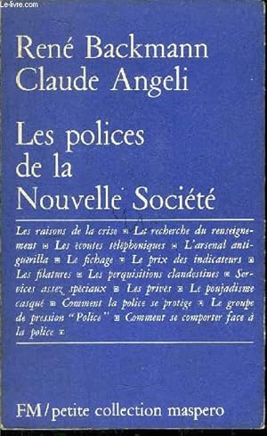 Image du vendeur pour LES POLICES DE LA NOUVELLE SOCIETE- PETITE COLLECTION MASPERO N94 mis en vente par Le-Livre