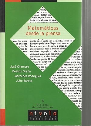 Seller image for MATEMATICAS DESDE LA PRENSA for sale by CALLE 59  Libros