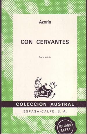 Seller image for Con Cervantes for sale by Graphem. Kunst- und Buchantiquariat