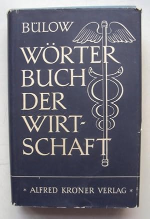 Bild des Verkufers fr Wrterbuch der Wirtschaft. zum Verkauf von Der Buchfreund