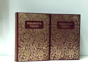 2 Bände (erster und vierter Teil) von Freiligraths Werken (sechs Teile)