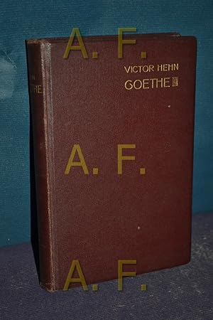 Imagen del vendedor de Gedanken ber Goethe a la venta por Antiquarische Fundgrube e.U.