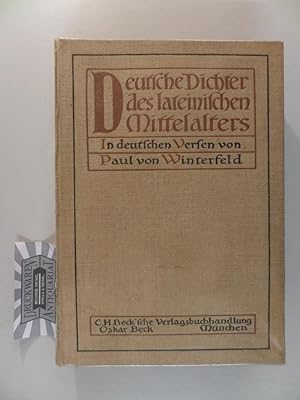 Seller image for Deutsche Dichter des lateinischen Mittelalters - In deutschen Versen. for sale by Druckwaren Antiquariat