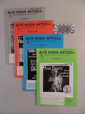 Immagine del venditore per Alte Musik aktuell - Aktuelle Informationen ber alte Musik - Jahrgang 1996 : Heft Nr. 1, 2, 3 & 12 [4 Hefte]. venduto da Druckwaren Antiquariat