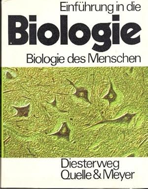 Image du vendeur pour Einfhrung in die Biologie: Biologie des Menschen mis en vente par Buchversand Joachim Neumann