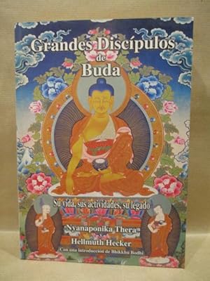 Image du vendeur pour GRANDES DISCIPULOS DE BUDA. Su vida, sus actividades, su legado. mis en vente par LIBRERIA ANTICUARIA LUCES DE BOHEMIA