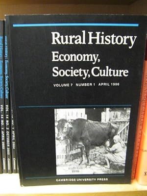 Bild des Verkufers fr Rural History: Economy, Society, Culture: Volume 7, Number 1, April 1996 zum Verkauf von PsychoBabel & Skoob Books