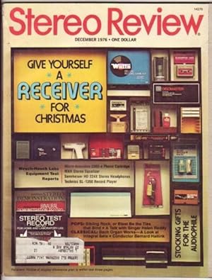 Seller image for Stereo Review: December 1976, featuring Conductor Bernard Haitink, Sibling Rock, Helen Reddy, Bach Organ Works, Apocalyptic Rock, ++ for sale by Nessa Books