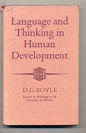 Seller image for Language and Thinking in Human Development for sale by Between the Covers-Rare Books, Inc. ABAA
