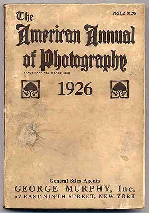 Bild des Verkufers fr The American Annual of Photography 1926, Vol. XL zum Verkauf von Between the Covers-Rare Books, Inc. ABAA