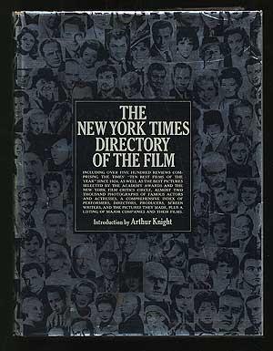 Imagen del vendedor de The New York Times Directory Of The Film a la venta por Between the Covers-Rare Books, Inc. ABAA