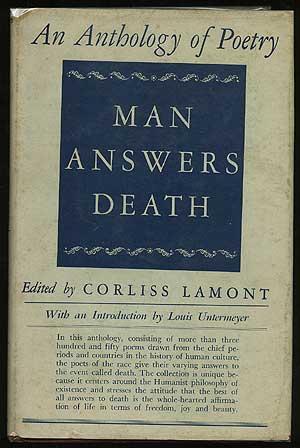 Seller image for An Anthology of Poetry: Man Answers Death for sale by Between the Covers-Rare Books, Inc. ABAA