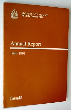 Bild des Verkufers fr Annual Report 1990-1991 - Rapport annuel 1990-1991 zum Verkauf von Claudine Bouvier