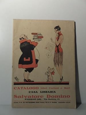 Catalogo libri curiosi e rari. Casa libraria Salvatore Domino