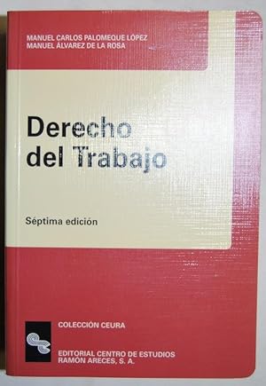 Seller image for DERECHO DEL TRABAJO. Sptima edicin for sale by Fbula Libros (Librera Jimnez-Bravo)