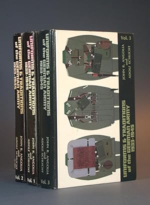 Uniforms and Traditions of the German Army, 1933-1945, I-III. [THREE VOLUMES]. [COLLECTOR'S SET, ...