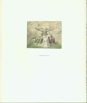 Colour Versions Of William Blake's Book Of Job Designs, from the Circle of John Linnell. Facsimil...