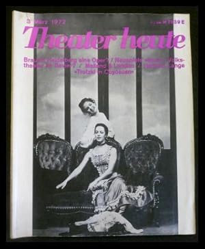 Seller image for Theater heute - 13. Jahrgang Nr. 3 Mrz 1972 for sale by ANTIQUARIAT Franke BRUDDENBOOKS