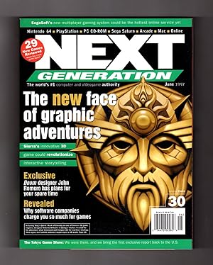 Next Generation Magazine - June, 1997. World's #1 Computer and Videogame Authority. Doom; John Ro...