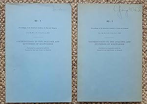 Imagen del vendedor de Contributions to the Analysis and Synthesis of Knowledge. Proceedings of the American Academy of Arts and Sciences. Vol. 80, No. 1, pp. 1-112, July 1951. a la venta por Ted Kottler, Bookseller