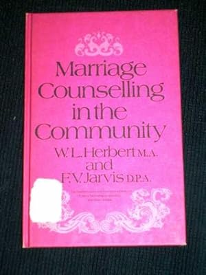 Imagen del vendedor de Marriage Counseling in the Community a la venta por Lotzabooks