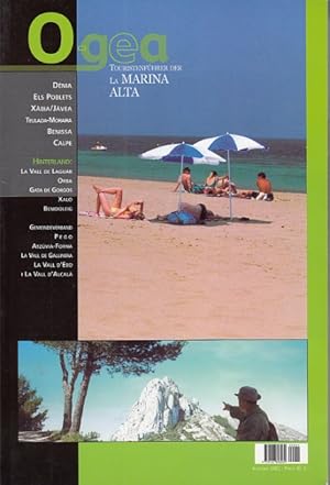Imagen del vendedor de O-GEA, TOURISTENFHRER LA MARINA ALTA. AUSGABE 2002 (Natur parks; Wassersport in der la Marina Alta) a la venta por Librera Vobiscum