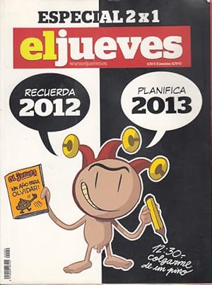 Imagen del vendedor de EL JUEVES. AGENDA 2013 a la venta por Librera Vobiscum