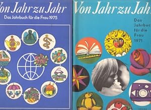 Von Jahr zu Jahr- Das Jahrbuch für die Frau 1971 + 1975 2 Heftchen