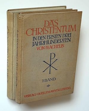 Bild des Verkufers fr Das Christentum in den ersten drei Jahrhunderten. Band 1 u. 2. zum Verkauf von Versandantiquariat Hsl