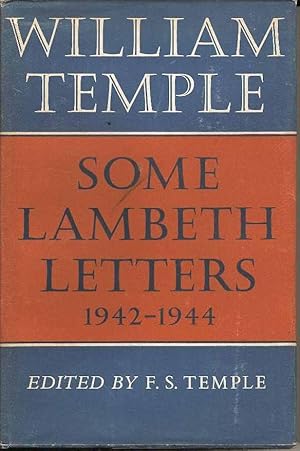 Some Lambeth Letters