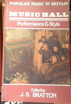 Seller image for MUSIC HALL Performance and Style for sale by Libros Dickens