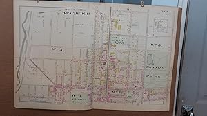 Original 1903 Map: Part of Newburgh. Orange County, New York #4 by J.M. Lathrop