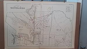 Original 1903 Map: Part of Newburgh, Orange County, New York #6 by J.M. Lathrop