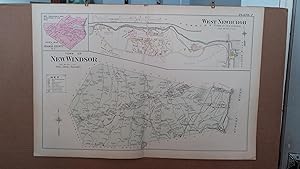 Original 1903 Map: New Windor, West Newburgh, Orange County, New York #7 by J.M. Lathrop