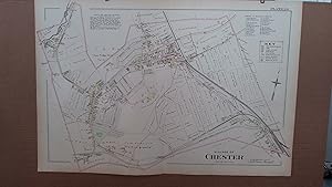 Original 1903 Map: Village of Chester, Orange County, New York #20 by J.M. Lathrop