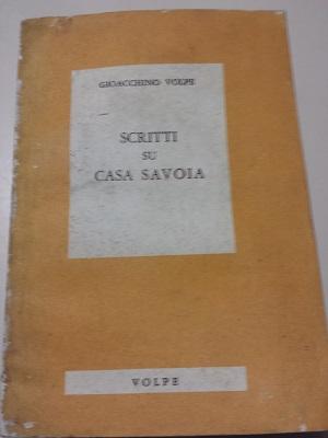 SCRITTI SU CASA SAVOIA,