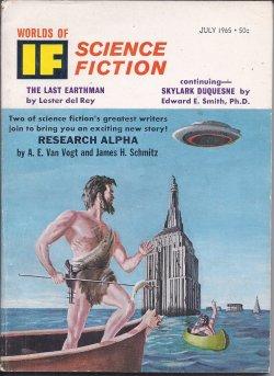 Bild des Verkufers fr IF Worlds of Science Fiction: July 1965 ("Skylark Duquesne") zum Verkauf von Books from the Crypt