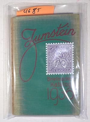 Europa Briefmarken Katalog Zumstein 1936