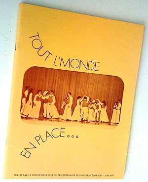 Imagen del vendedor de Tout l'monde en place. a la venta por Claudine Bouvier