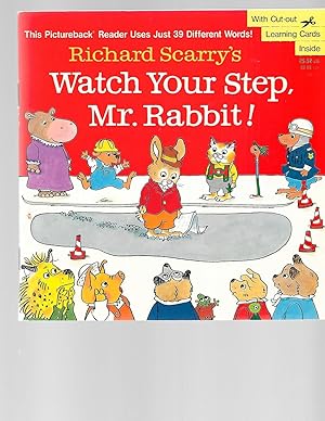 Seller image for Richard Scarry's Watch Your Step, Mr. Rabbit! (Pictureback Reader) for sale by TuosistBook