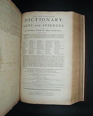 The New Dictionary of Arts and Sciences; or, an universal system of useful knowledge. Containing A ...
