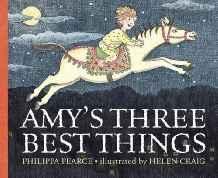 Bild des Verkufers fr Amy's Three Best Things zum Verkauf von Monroe Street Books