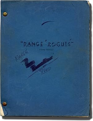 Bild des Verkufers fr Brand of Fear [Range Rogues] (Original screenplay for the 1949 film, Marshall Reed's copy) zum Verkauf von Royal Books, Inc., ABAA