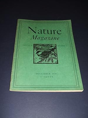 Seller image for Original Vintage Issue of Nature Magazine for December 1939 for sale by biblioboy