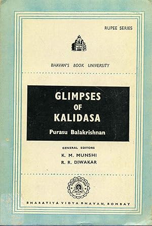 Immagine del venditore per GLIMPSES OF KALIDASA. venduto da Kurt Gippert Bookseller (ABAA)