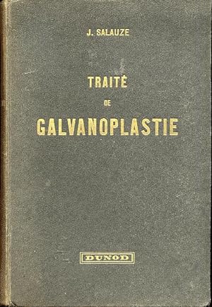 Bild des Verkufers fr Trait de galvanoplastie zum Verkauf von L'ivre d'Histoires
