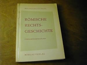 Image du vendeur pour Rmische Rechtsgeschichte : Eine Einfhrung mis en vente par Antiquariat Fuchseck