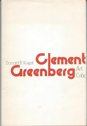 Clement Greenberg, Art Critic